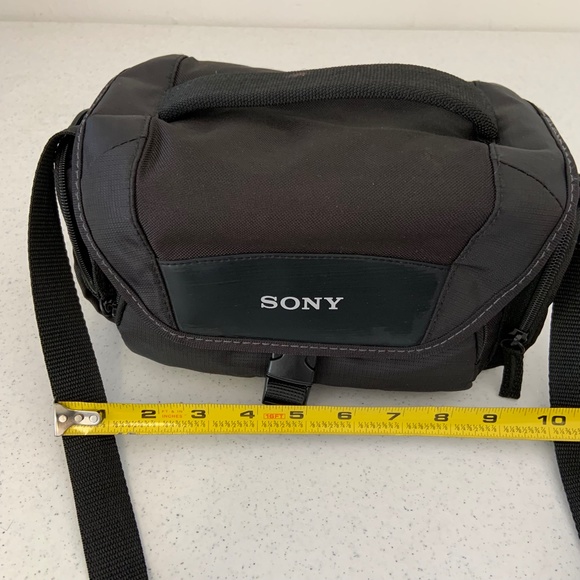 Sony Soft Case Small Camera Travel Carrying Bag in Black - Picture 14 of 15